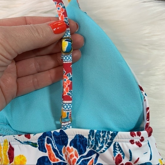 NWT Lucky Brand Multicolored Tankini Top XS - Picture 7 of 10